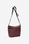 Burgundy recycled materials bag organiser