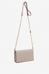 Beige mini crossbody bag