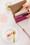 Fuchsia mini crossbody bag