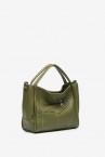 Hand bag in green recycled materials