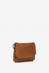 Coin purse in cognac leather