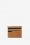 Men\'s leather cardholder in camel