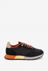 Women\'s black & orange sneaker