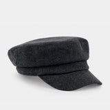 Gorra bretona de mujer negra