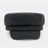 Gorra bretona de mujer negra