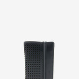 Unisex wallet in black leather