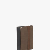 Portafoglio da uomo in pelle verde