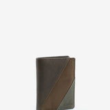 Men's leather wallet in brown