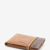 Men's wallet in cognac leather