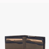 Portafoglio piccolo in pelle verde da uomo Karuna