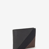 Portafoglio da uomo in pelle nera