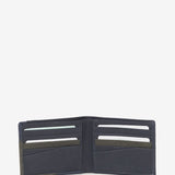 Men's leather wallet in blue