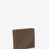 Portafoglio da uomo in pelle verde