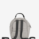 Mochila en piel blanca