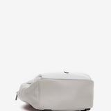 Mochila en piel blanca