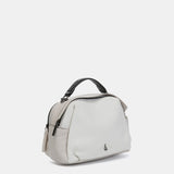 Borsa a tracolla in pelle bianca