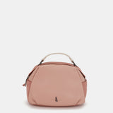Borsa a tracolla in pelle rosa