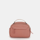 Borsa a tracolla in pelle rosa