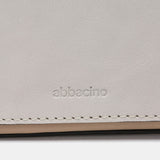 Mini borsa a tracolla in pelle beige
