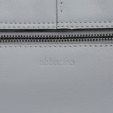 Bandolera en piel gris