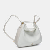 White leather bag - backpack