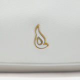 White leather bag - backpack