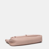 Bolso shopper con detalles pasados en piel rosa