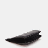 Bolso de hombro en piel negra