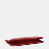 Bolso de hombro en piel roja