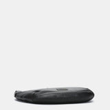 Bolso de hombro en piel negra