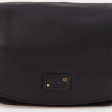 Bandolera en piel negra