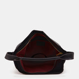 Bolso de hombro en piel negra