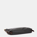 Bolso multifucional en piel negra