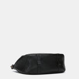 Bolso de hombro en piel negra