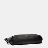 Bolso multifuncional en piel negra