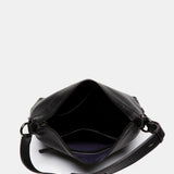 Bandolera en piel negra