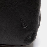 Bandolera en piel negra