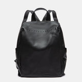 Mochila en piel negro