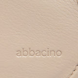 Bandolera en piel beige