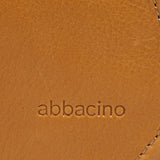 Bandolera en piel cognac