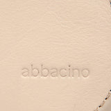 Bandolera en piel beige