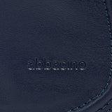 Bandolera en piel azul