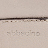 Bandolera pequeña en piel beige