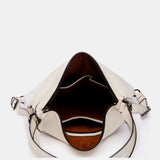 Bolso multifuncional en piel beige
