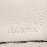 Bandolera grande en piel beige