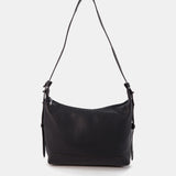 Bandolera en piel negra