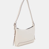 Borsa a tracolla in pelle beige