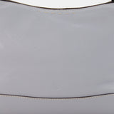 Borsa a tracolla in pelle azzurra