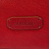 Umhängetasche aus rotem Leder