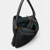Bolso multifuncional en piel negro